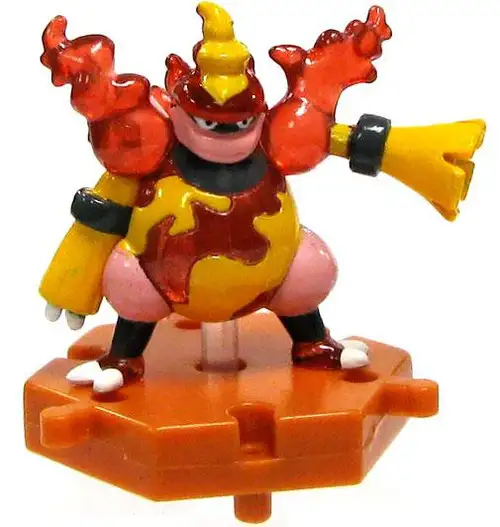 Pokemon Japanese Connecting Figures Crystal Magmortar 1-Inch PVC FIgure