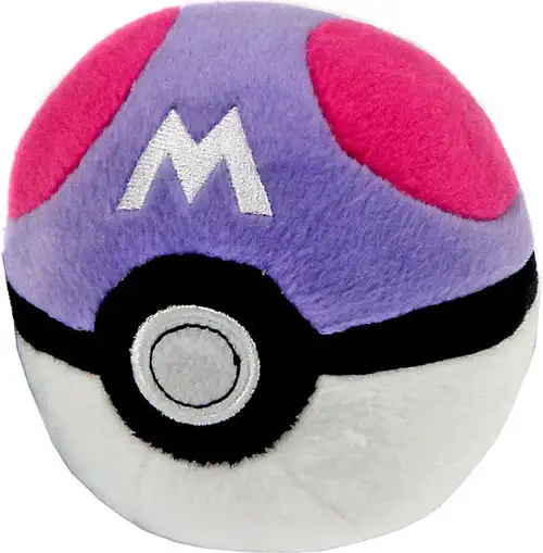 Pokemon Master Ball 5-Inch Pokeball Plush