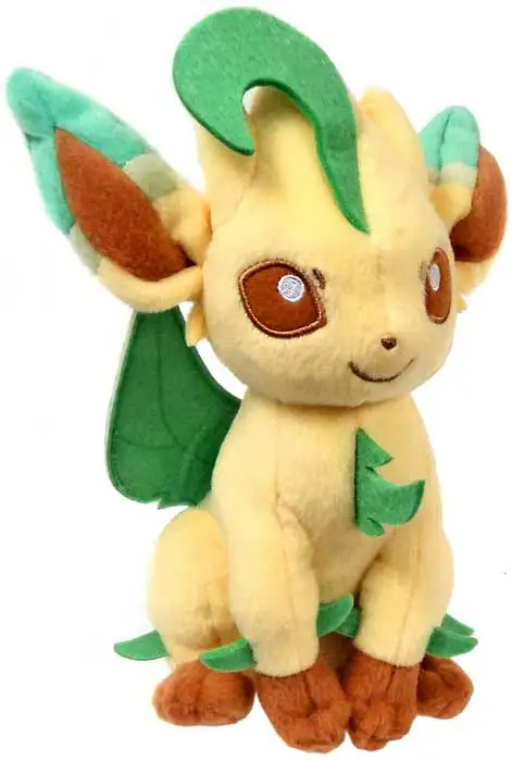 Pokemon XY Evolutions Leafeon 8-Inch Plush