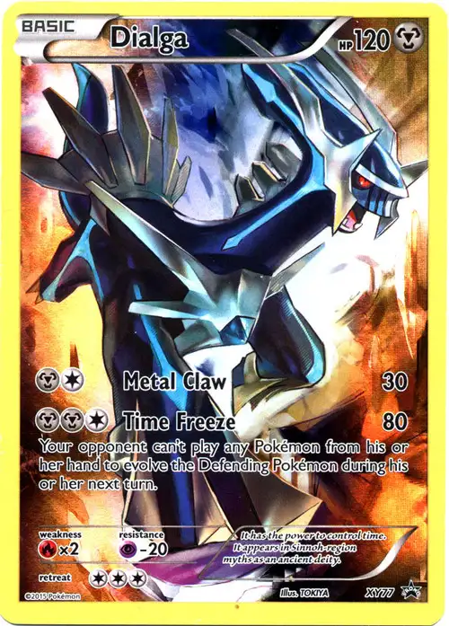 Pokemon X & Y Promo Promo Holo Full Art Dialga XY77