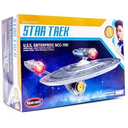 Polar Lights 1/2500 Star Trek Discovery USS Enterprise SNAP Kit