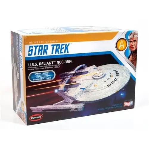 Polar Lights Star Trek Star Trek U.S.S. Reliant Wrath of Khan Edition 1/1000 Scale Model Kit