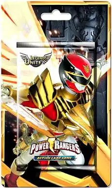 Power Rangers Action Trading Card Game Legends Unite Booster Pack [10 Cards]