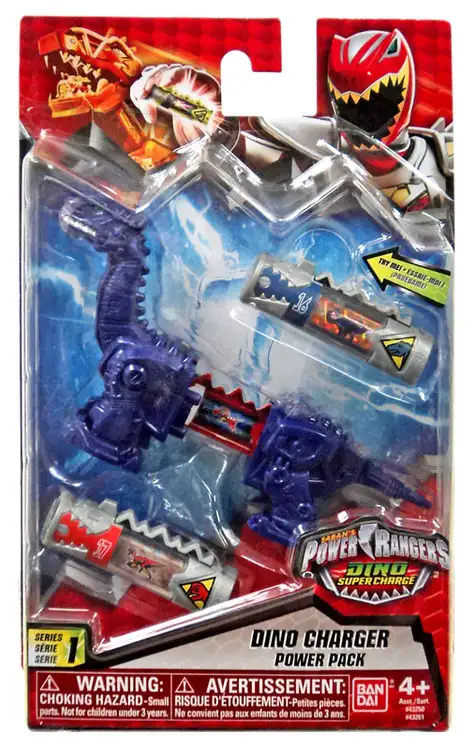 Power Rangers Dino Super Charge Blue Dino Charger Power Pack #43250
