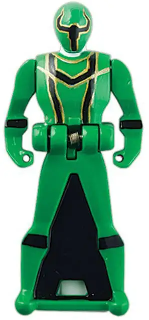 Power Rangers Super Megaforce Green Mystic Force Ranger Key 2.5-Inch [Loose]