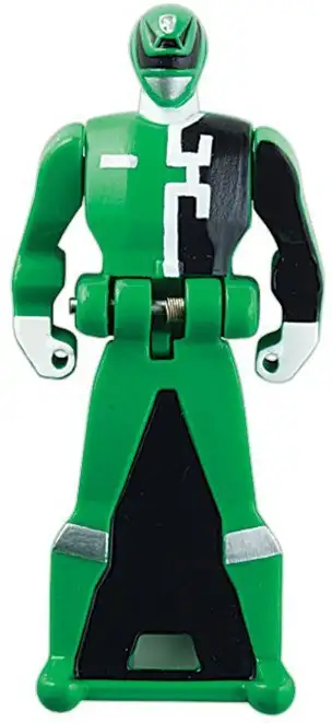 Power Rangers Super Megaforce Green SPD Ranger Key 2.5-Inch [Loose]