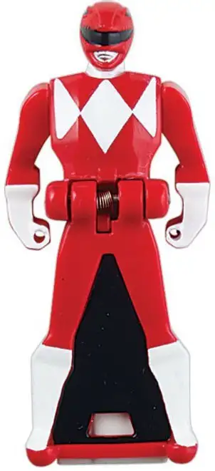 Power Rangers Super Megaforce Mighty Morphin Red Ranger Key 2.5-Inch [Loose]