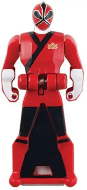 Power Rangers Super Megaforce Red Samurai Ranger Key 2.5-Inch [Loose]
