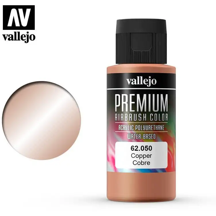 Premium Airbrush Color Vallejo Copper 62050