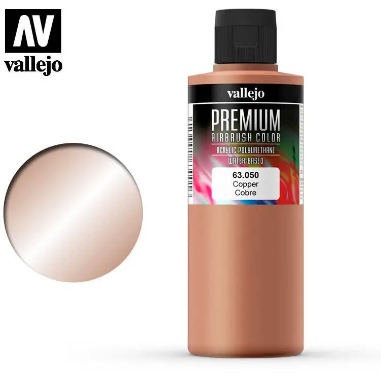 Premium Airbrush Color Vallejo Copper 63050