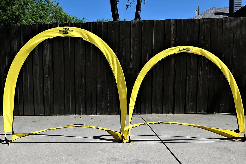 Quaddiction 5x5 Pop-Up Gates 2 Pack Includes Spare Poles