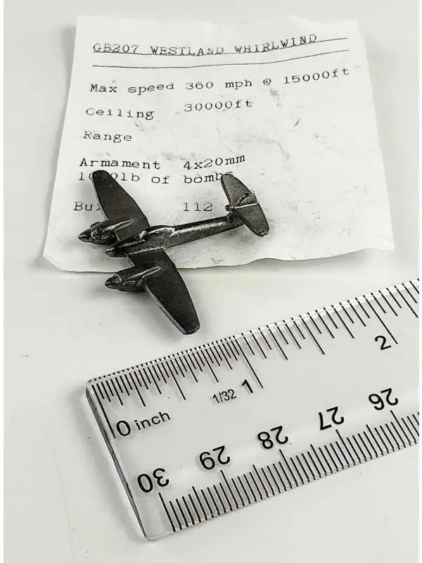 Westlant Whirlwind Small Scale Cast Metal Aircraft Model