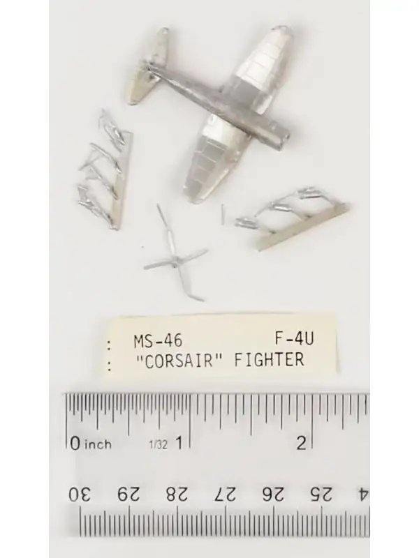 C in C MS-46 Vought F4U Corsair 1/285 Scale Cast Metal Aircraft