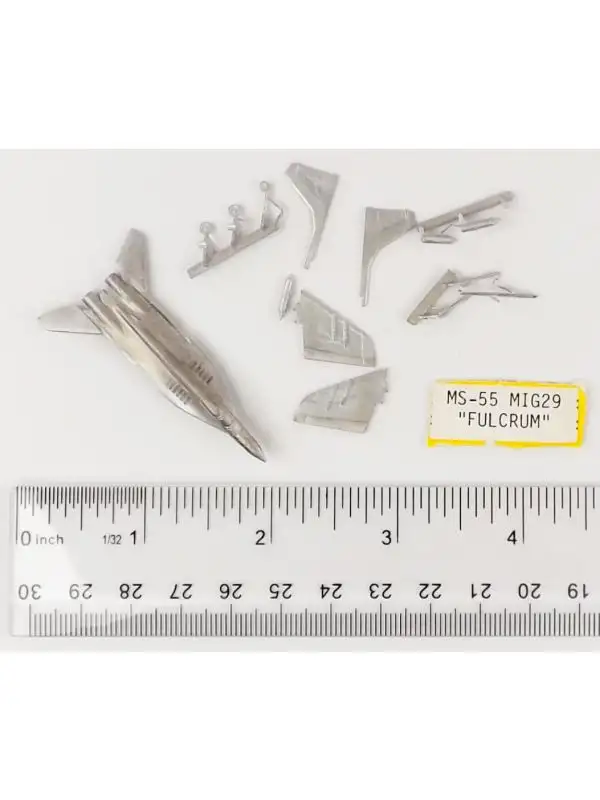 C in C MS-55 MiG-29 'Fulcrum' 1/285 Scale Cast Metal Model Kit
