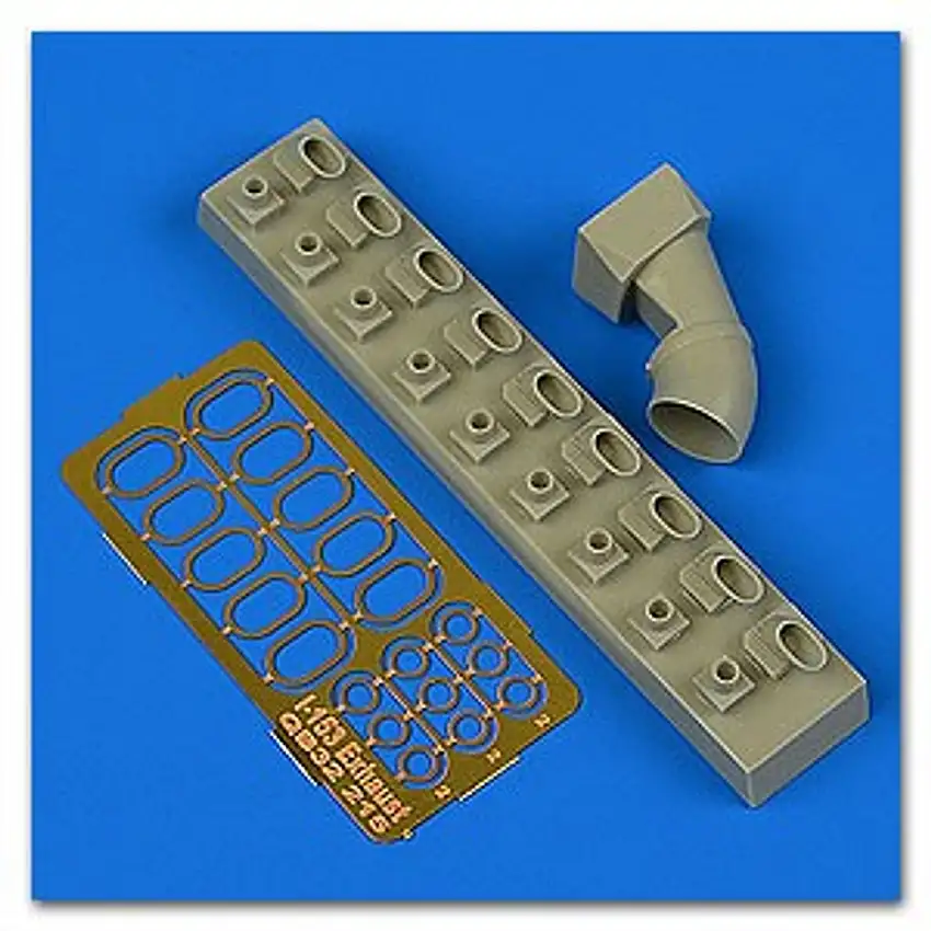 I-153 Chaika Exhaust w/Photo-Etch for ICM 1/32 Quickboost