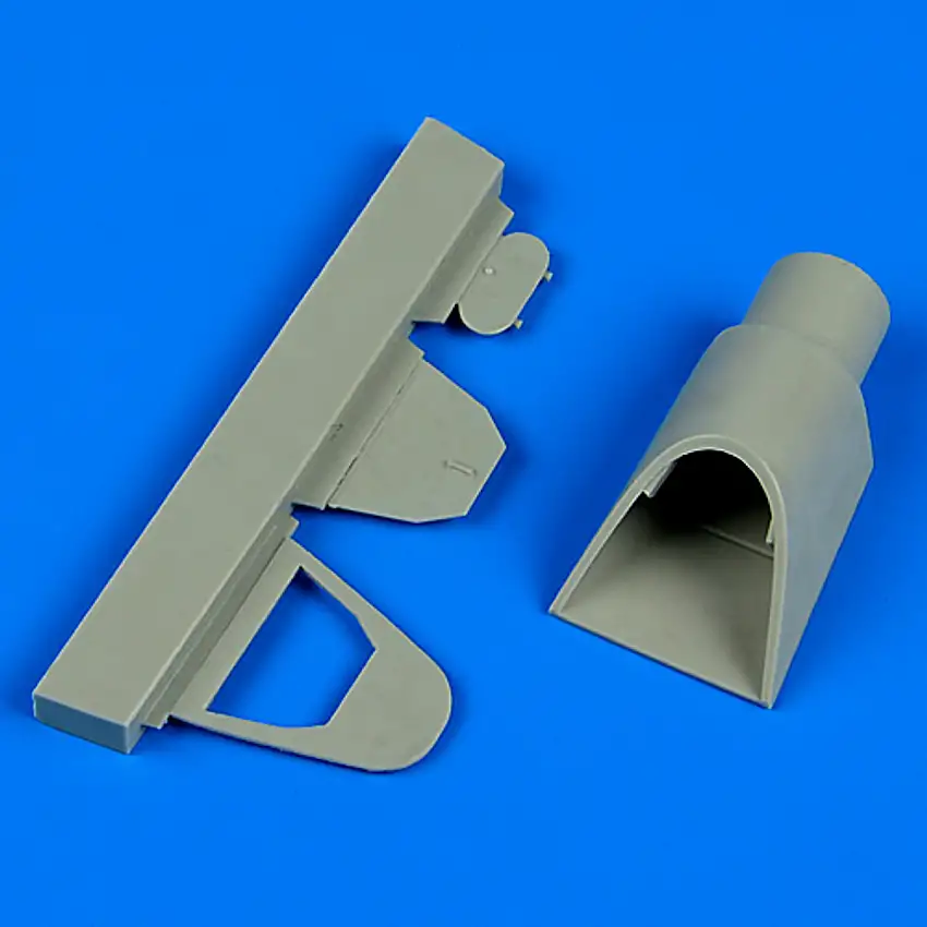 Bf109G Opened Cockpit Rear Bulkhead Standard for EDU 1/48 Quickboost