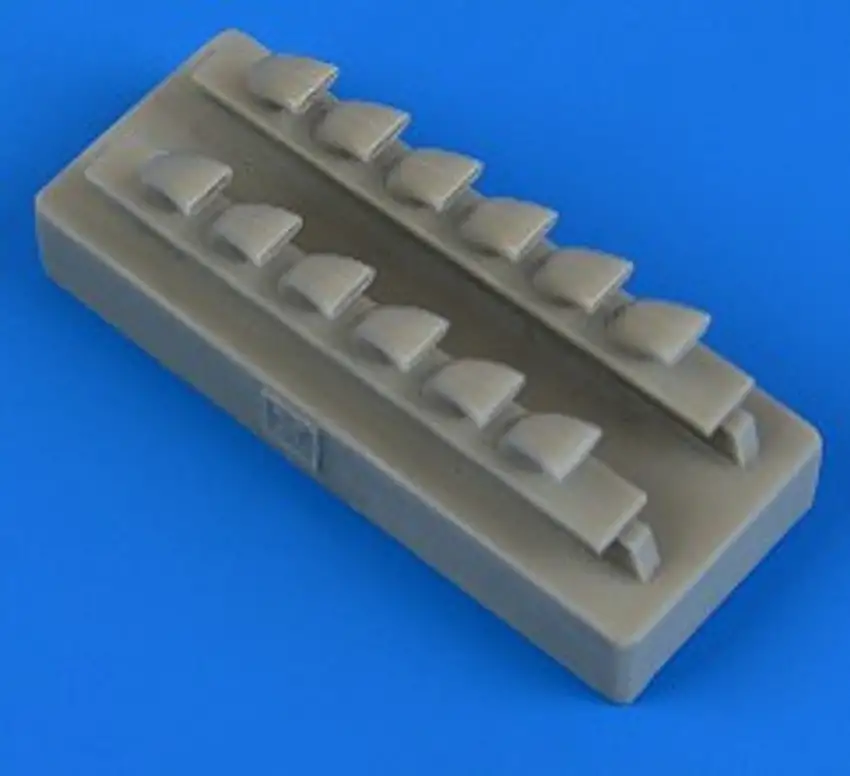 Bf 109G Exhaust for EDU 1/48 Quickboost