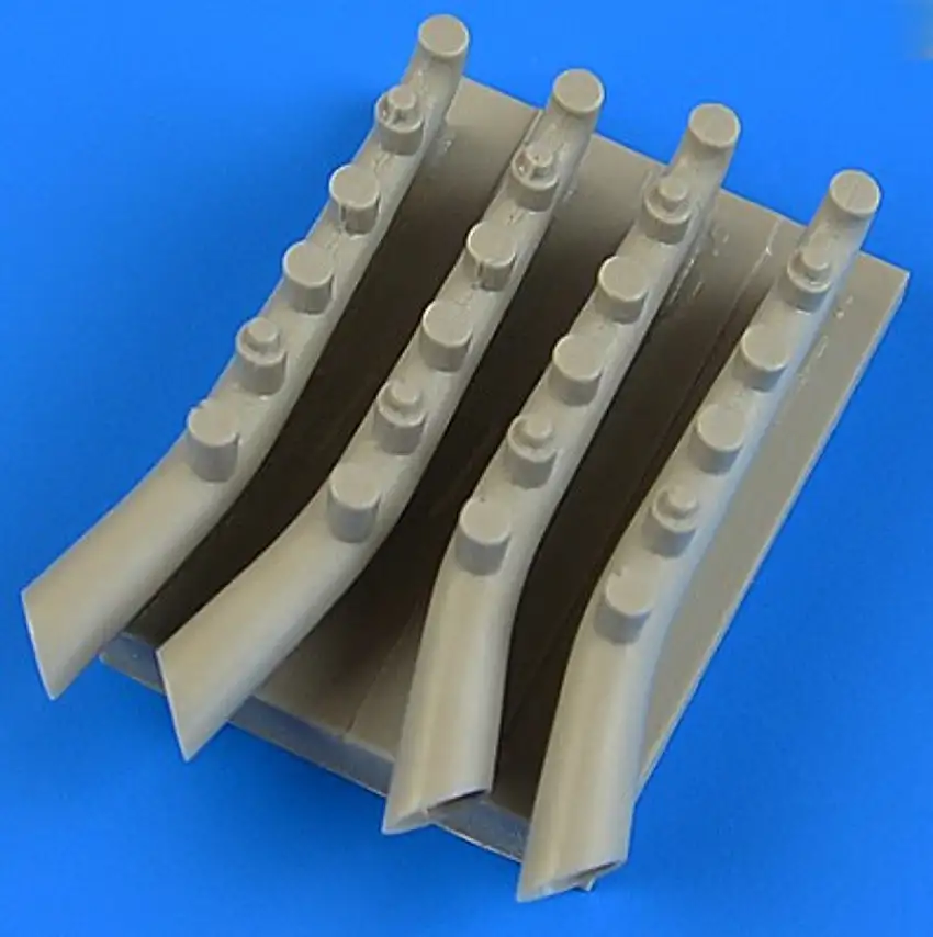 He 111H-3 Exhaust for ICM 1/48 Quickboost