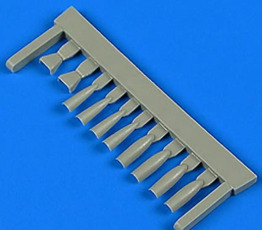 MiG-25RBT Air Scoops for ICM 1/72 Quickboost