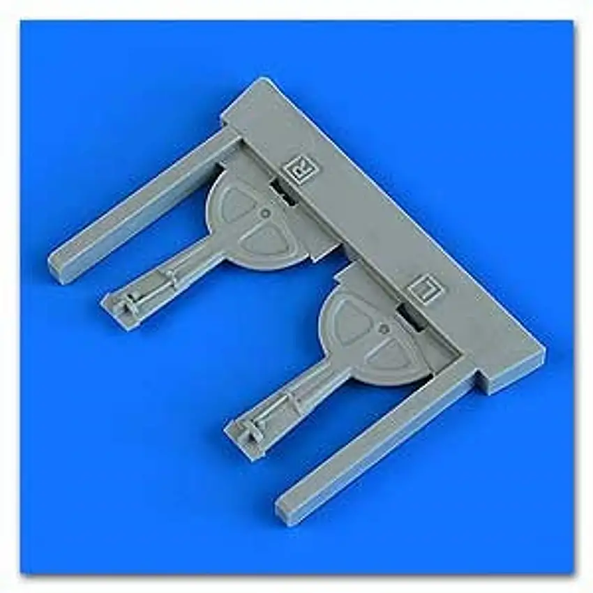 Bf 109G-6 Undercarriage Covers for TAM 1/72 Quickboost