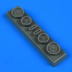 Quickboost 72652 1/72 E2 Hawkeye FOD Covers for HSG (D)