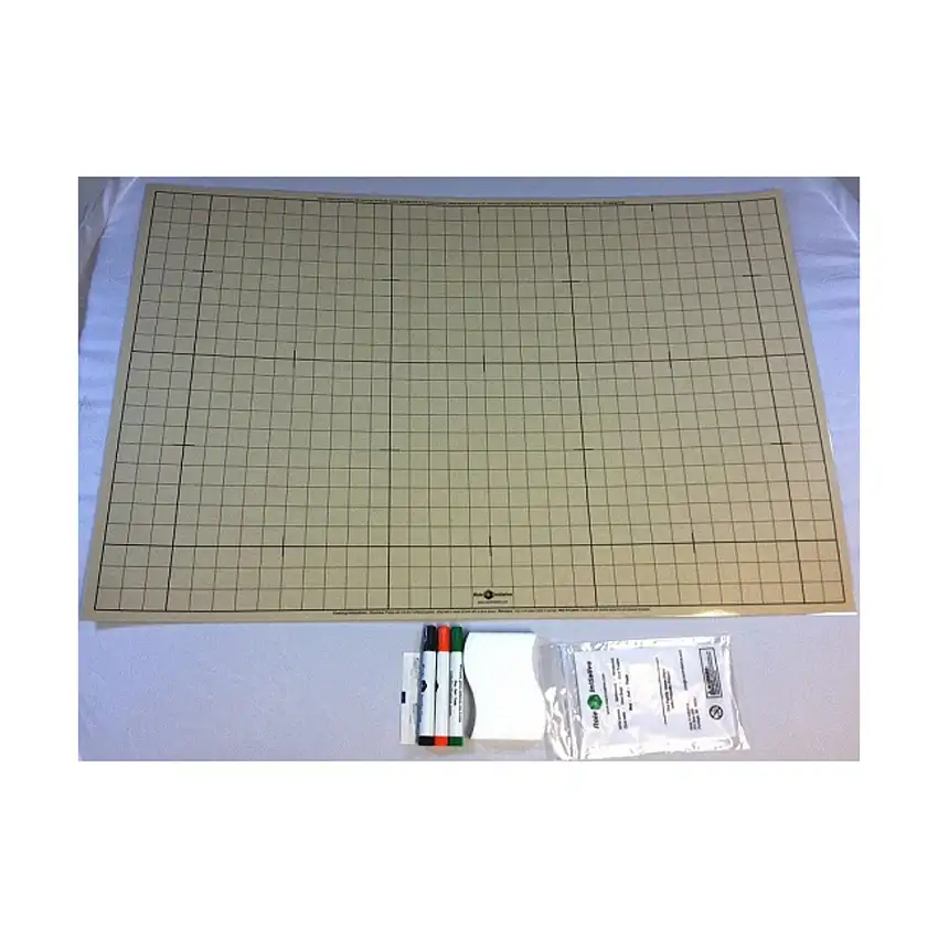 24" x 36" Double Sided Mat - 1" Squares, Sandstone
