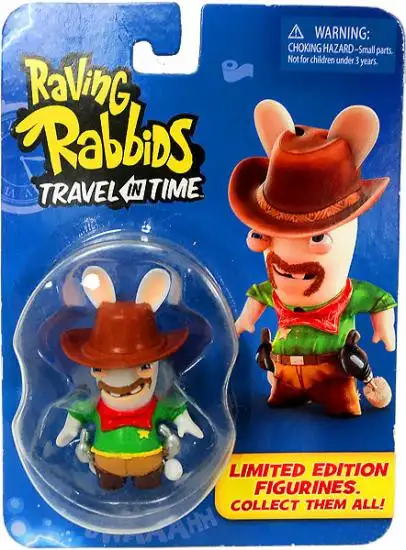 Raving Rabbids Travel in Time Cowboy Collectible Figure