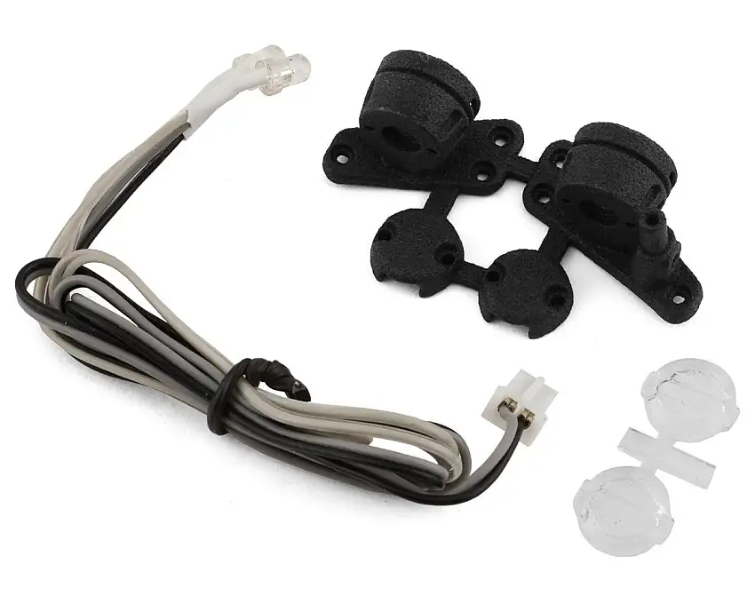 RC4WD CChand LED A Pillar Front Light Pod Lights for Traxxas TRX-4 2021 Bronco w/LED Lights (2)