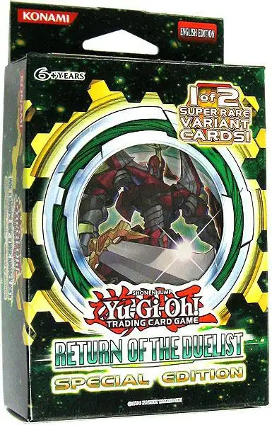 YuGiOh Return of the Duelist Special Edition [3 Booster Packs & Promo Card]