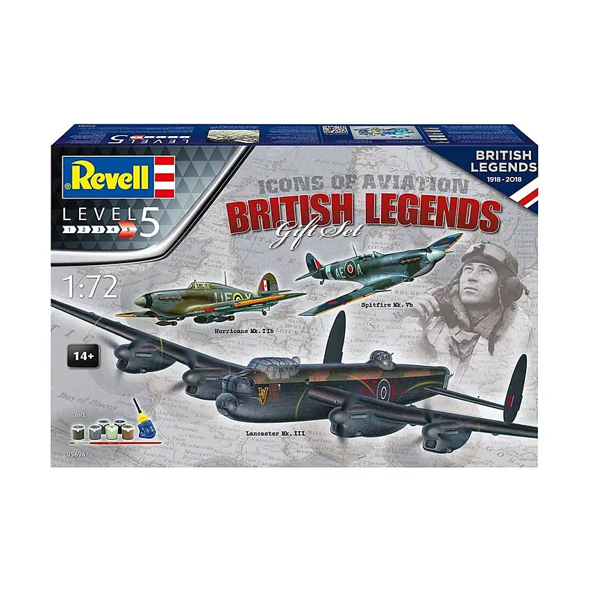 British Legends 1918-2018 - 100 Year RAF Gift Set