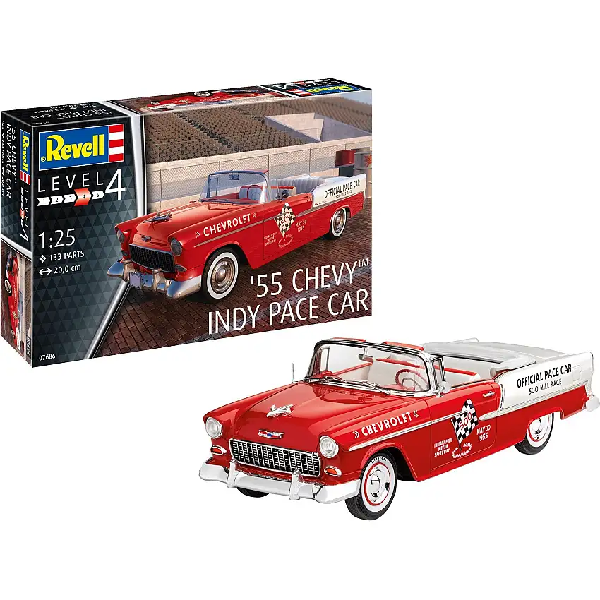 Revell of Germany 1/32 55 Chevy Indy Pace Car