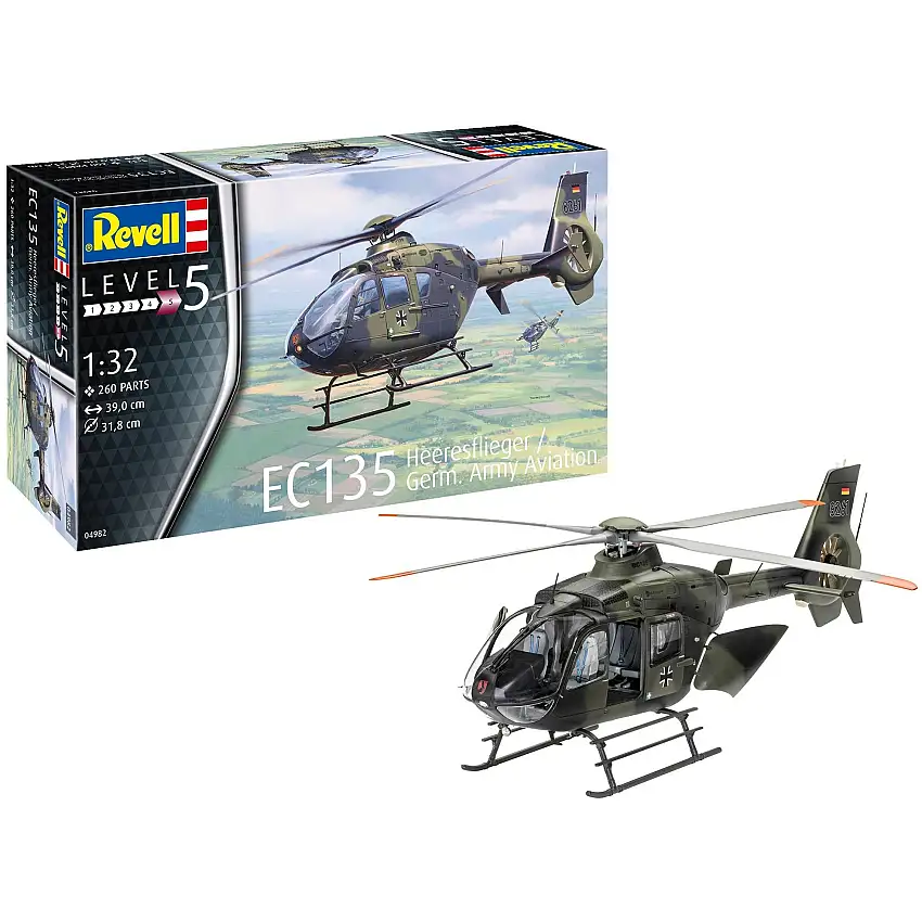 Revell of Germany 1/32 EC135 Heeresflieger/ Germ. Army Aviation