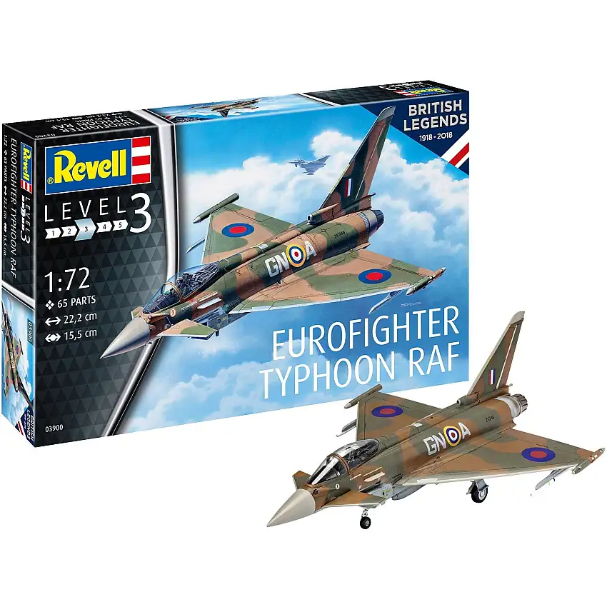 Revell of Germany 1/72 100 Years RAF: Eurofighter Typho