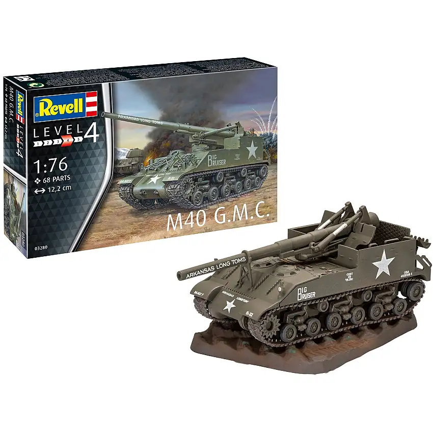 Revell of Germany 1/76 M40 G.M.C