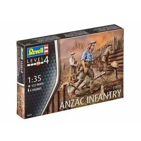Revell of Germany 802618 1/72 ANZAC INFANTRY 1915