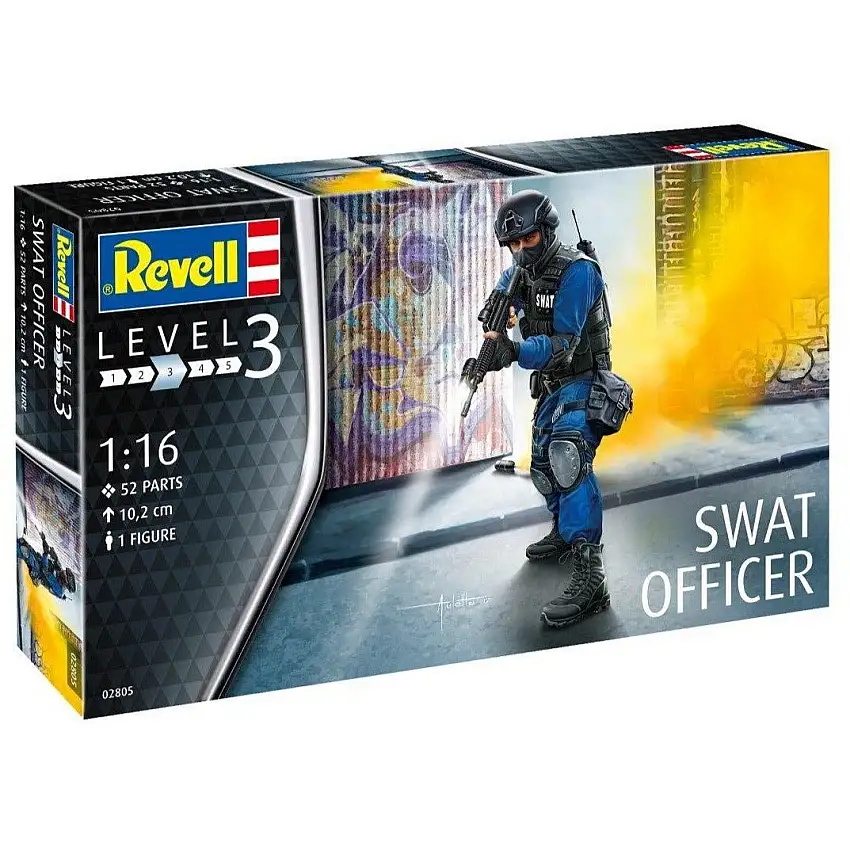 Revell of Germany 802805 1/16 Swat Officer