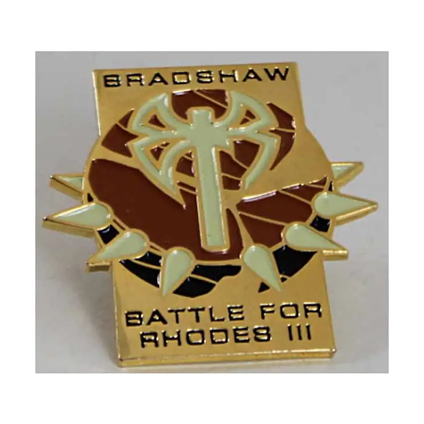 Battle for Rhodes III Pin - Bradshaw