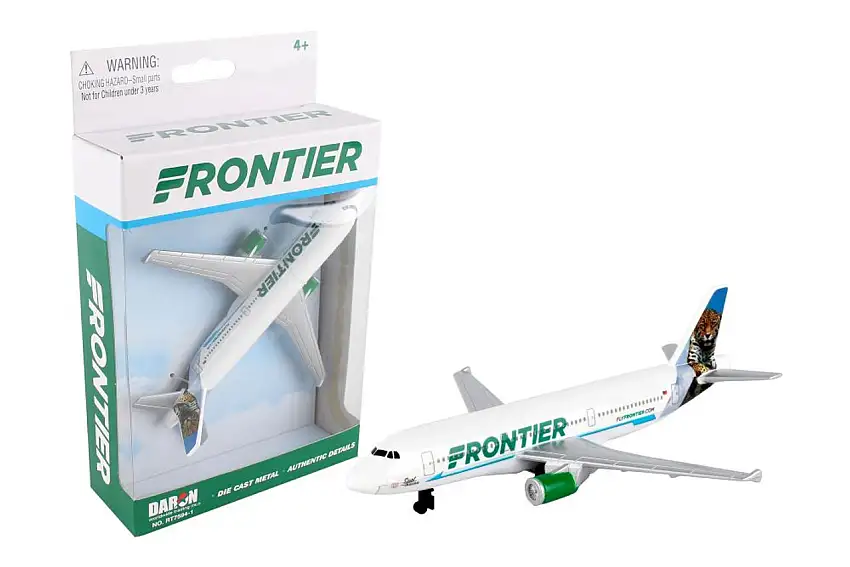 Frontier Airlines (5" Wingspan) (Die Cast) Realtoy International