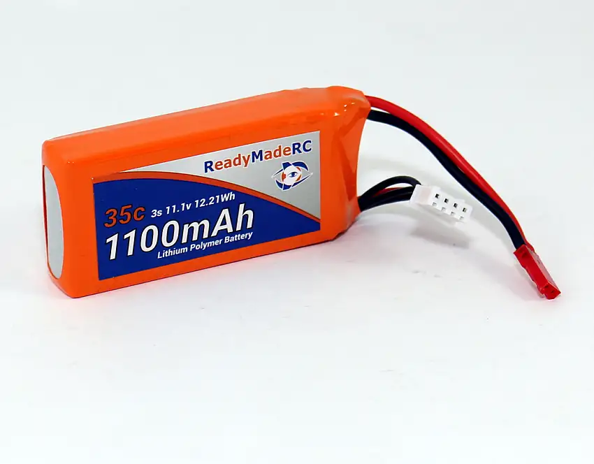 RMRC Orange Series - 1100mAh 3S 35C Lipo - JST (12.21Wh)