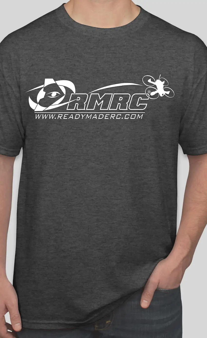 RMRC Logo T-Shirt - Dark Heather Gray Large