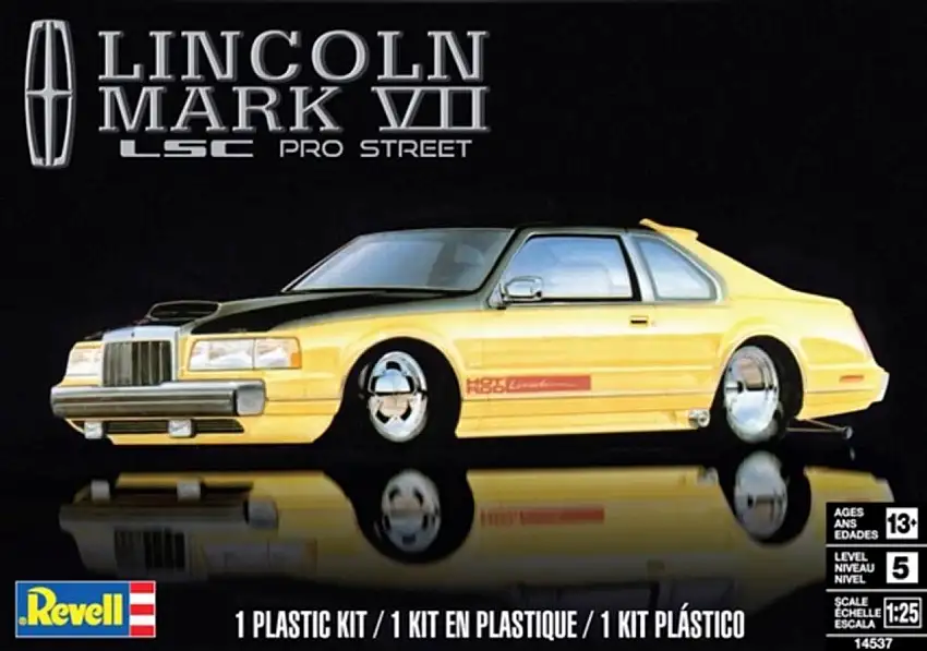Lincoln Mark VII LSC Pro Street Car 1/25 Revell