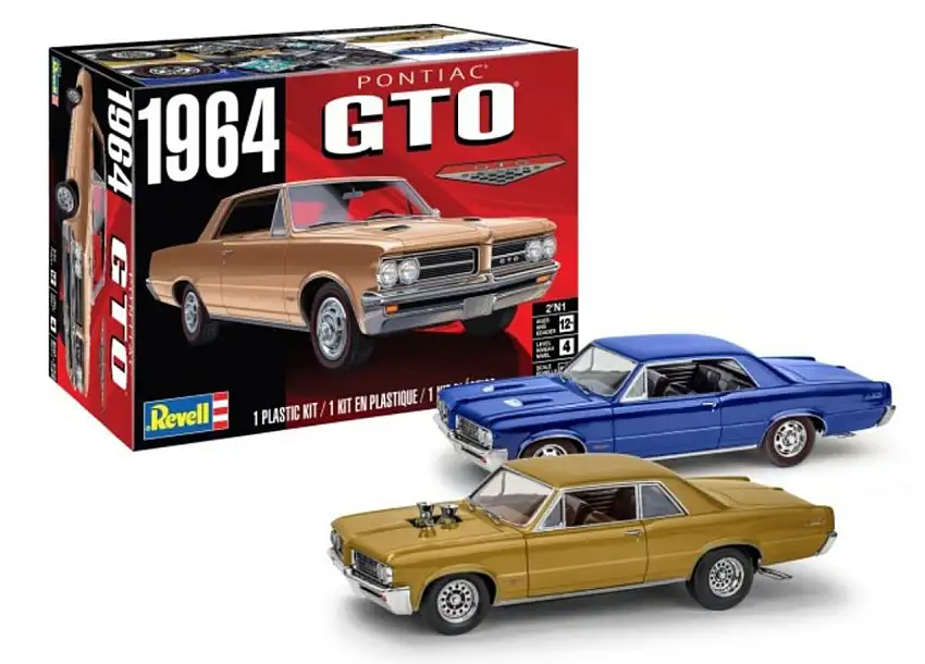 1964 Pontiac GTO (2 in 1) 1/24 Revell
