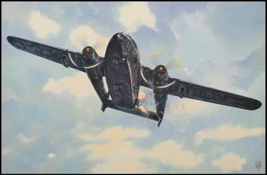 Fairchild AC119K Stinger Ground Support Aircraft 1/144 Roden