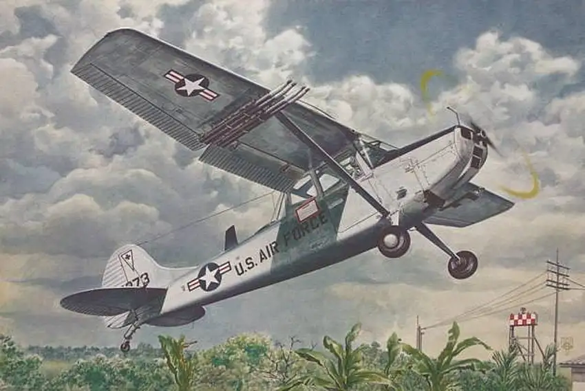 L-19/O-1 Bird Dog USAF Light Communications Aircraft 1/48 Roden