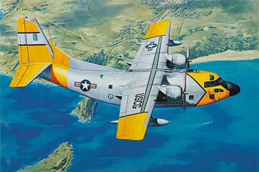 Fairchild HC-123B Provider USCG Transport Aircraft 1/72 Roden