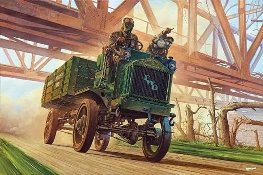 FWD Model B 3-Ton Army Truck 1/72 Roden