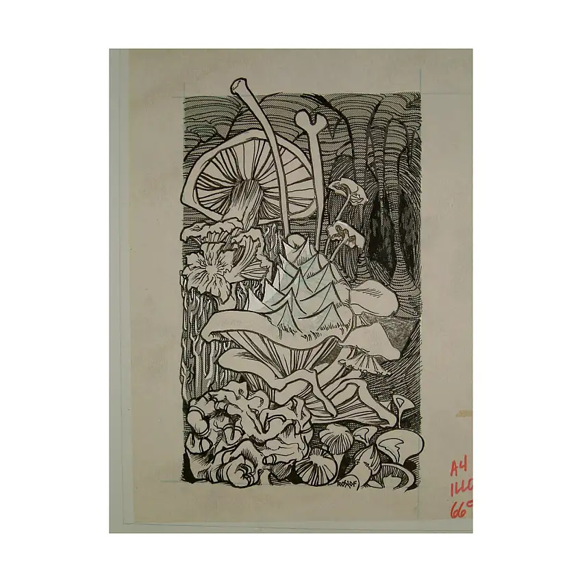 #23 TSR AD&D - A4 In the Dungeons of the Slave Lords - 6" x 9" Original Ink