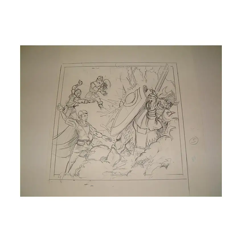 #31 - 9" x 9" Original Pencil