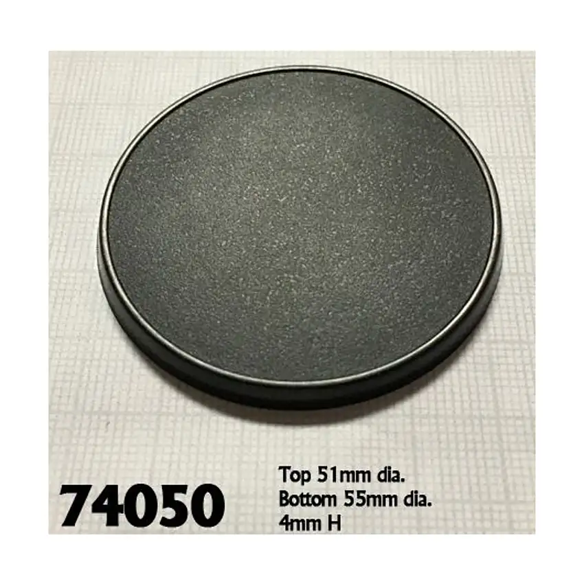 55mm Round Gaming Bases