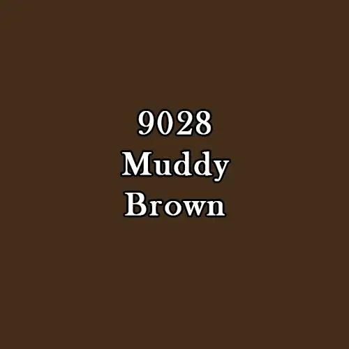 Master Series Paint: Muddy Brown Warm (Deep Brown)